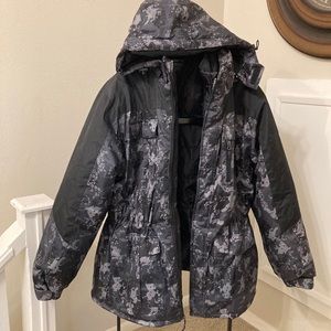 Men’s layered ski / winter coat